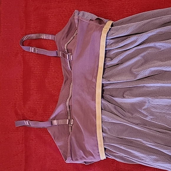Lululemon Atletica Tank Top, Size 6, Color Lilac with ruffle 😀 - Picture 8 of 9